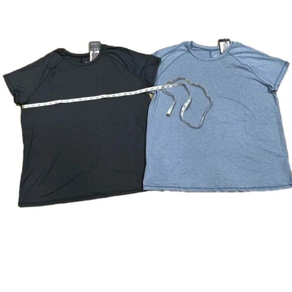 Eddie Bauer Women's Active Shirt Tee’s Size XL Black & Blue NWT - Picture 3 of 10